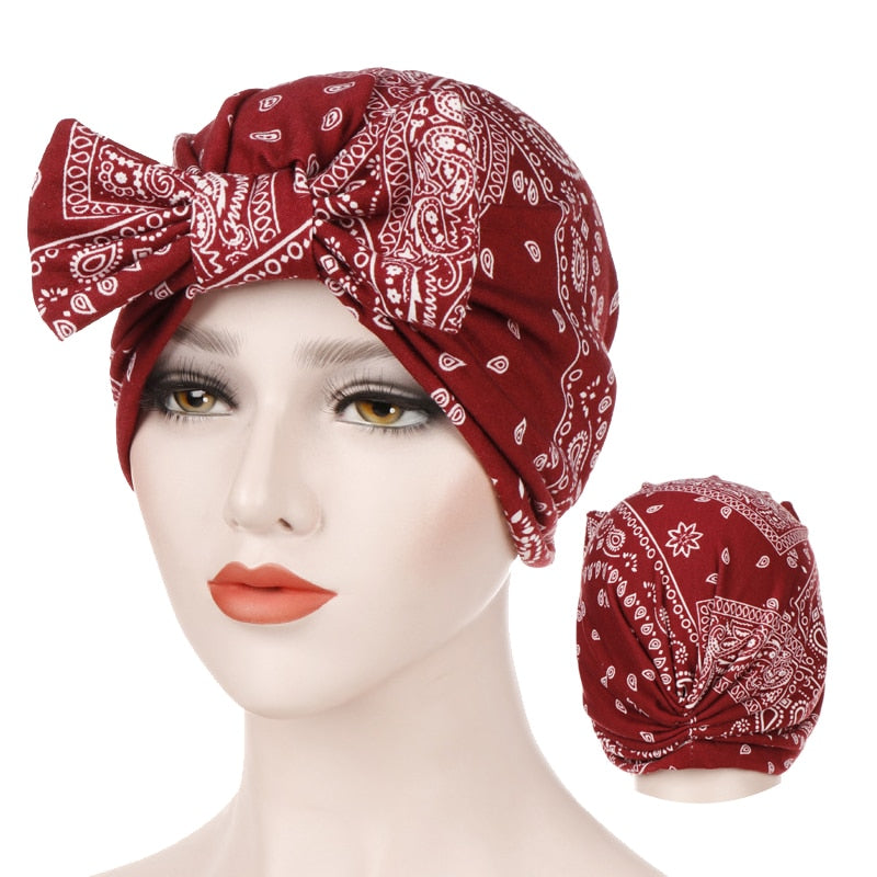 Kim Cotton Head Wrap - Modest Fashion Mall